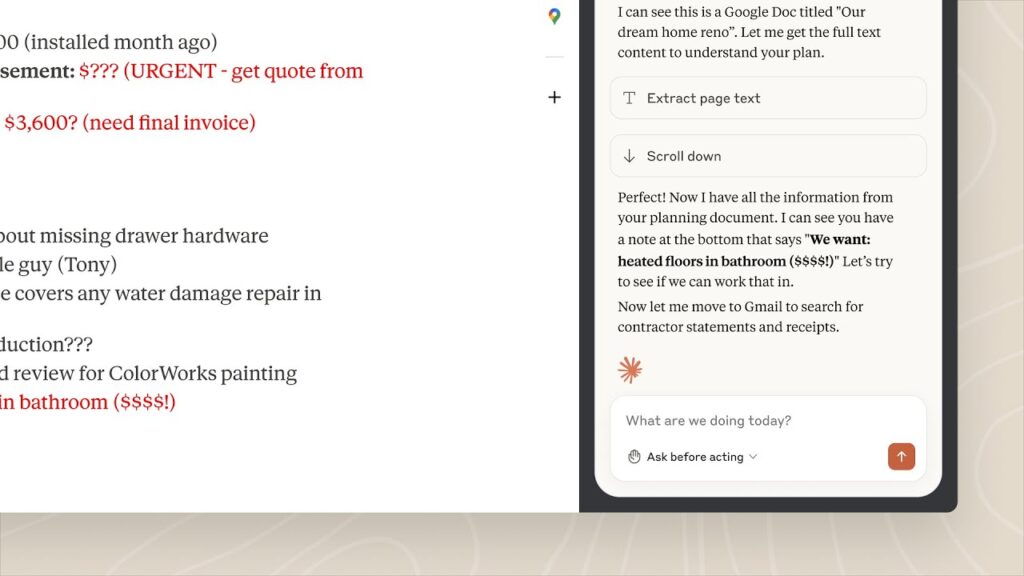 Miniature de la vidéo Claude for Chrome brings AI where you're already working